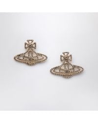 Vivienne Westwood - Orb Logo Earrings - Lyst