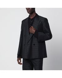Gucci - And Double-Breasted Silk Jacket - Lyst