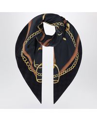 Gucci - Printed Silk Crãªpe Carre - Lyst