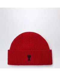 Ami Paris - Ami De Coeur Beanie - Lyst