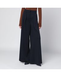 Max Mara - Wool Jersey Trousers - Lyst