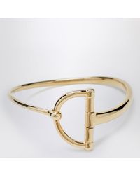 Gucci - Collier Doré Avec Demi-Mors - Lyst