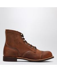 Red Wing - Wing Shoes Copper Leather Iron Ranger Boot - Lyst