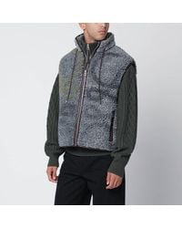 Loewe - Gilet in pile jacquard con motivo anagram - Lyst