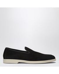 Doucal's - Suede Leather Loafer - Lyst