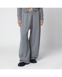 Balenciaga - Oversized Cotton Jogging Trousers - Lyst