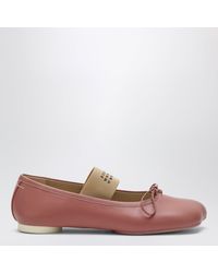 MM6 by Maison Margiela - Anatomic Numeric Ballerinas - Lyst