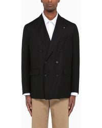 Tagliatore - Veste Croisée New York Noire En Laine - Lyst