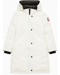Canada Goose - Weißer Parka Expedition Aus Nylon - Lyst