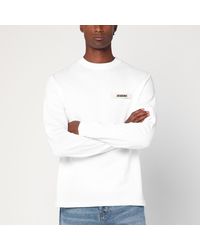 Jacquemus - Long-Sleeved Cotton T-Shirt - Lyst