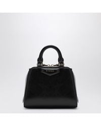 Givenchy - Schwarze Tasche Antigona Cube Nano - Lyst