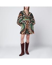 FARM Rio - Heart Deco Mini Dress - Lyst