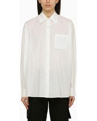 Our Legacy - Classic White Cotton Blend Shirt - Lyst