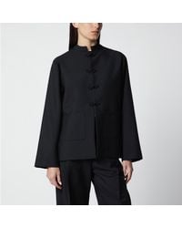 Rohe - Wool Jacket With Pankou Closure - Lyst