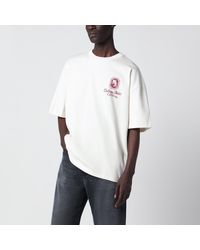 Amiri - Chateau California Ivory Cotton T-Shirt - Lyst