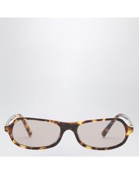 Miu Miu - Miu Regard Honey Havana Sunglasses - Lyst