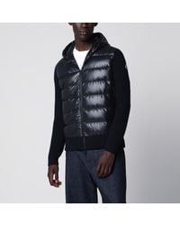 Moncler - Padded Wool Zip-Up Hoodie - Lyst