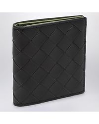 Bottega Veneta - Bi-Fold Wallet Fondente/Macha - Lyst