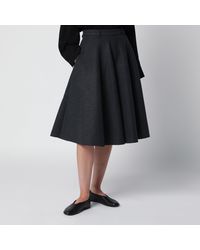 Source Unknown - Dark Flared Full Skirt - Lyst