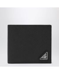 Prada - Portafoglio in saffiano - Lyst