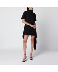Alaïa - Mock-Neck Mini Dress - Lyst