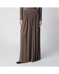 Max Mara - Long Pleated Skirt - Lyst