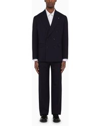 Tagliatore - Wool Blend Double-breasted Suit - Lyst
