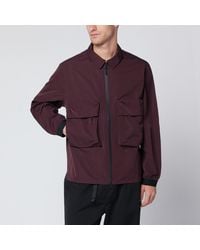 Purple Mountain Observatory - Wine-Coloured Zip Jacket - Lyst