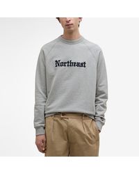 Barbour - Northeast Sweatshirt Gray X Noah - Lyst