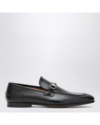 Gucci - Schwarze Mokassins Mit Schnalle - Lyst