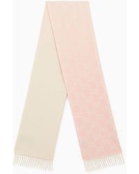 Gucci - Cashmere Scarf With Logo - Lyst