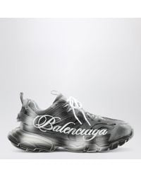 Balenciaga - Track Stencil Logo Sneakers - Lyst