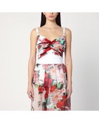 Dolce & Gabbana - Bustier Top - Lyst