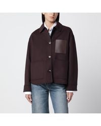 Loewe - Wool And Cashmere Workwear Jacket - Lyst
