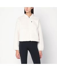 The North Face - Cropped Zip-Up Fleece - Lyst
