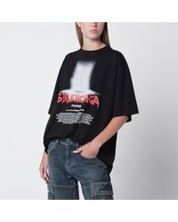 Balenciaga - The Door Oversize T-Shirt - Lyst