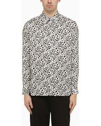 PT Torino - Viscose Striped Shirt - Lyst