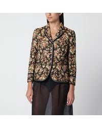 Dries Van Noten - Floral Gobelin Blazer - Lyst