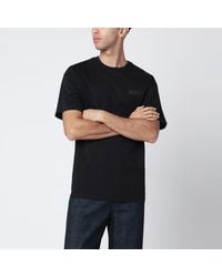 Givenchy - Cotton T-Shirt With Logo Patch - Lyst