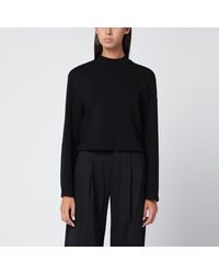 Moncler x Edward Enninful - Sweatshirt With Asymmetric Hem - Lyst