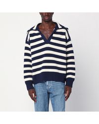 Bottega Veneta - Striped Wool-Blend Sweater - Lyst