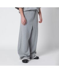 Entire studios - Black Wide-leg Cotton Jogging Trousers - Lyst