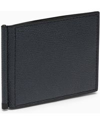 Valextra - Grip Wallet In Grained Leather - Lyst
