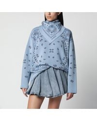 Alanui - Bandana Jacquard Sweater - Lyst
