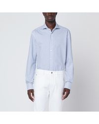 Xacus - Striped Travel Shirt - Lyst