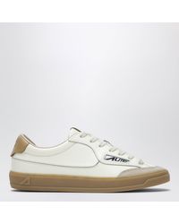 Autry - Windscape Logo-Patch Leather Sneakers - Lyst