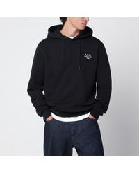 A.P.C. - Cotton Hoodie - Lyst