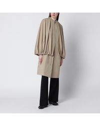 TOTEME - Cotton Cape Coat - Lyst