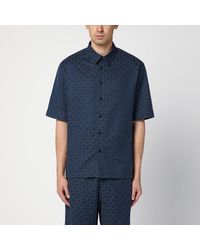 Givenchy - Embroidered Denim Shirt For - Lyst
