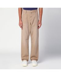Carhartt - Single Knee Pant Peanut Aus Bio-Baumwoll-Canvas - Lyst
